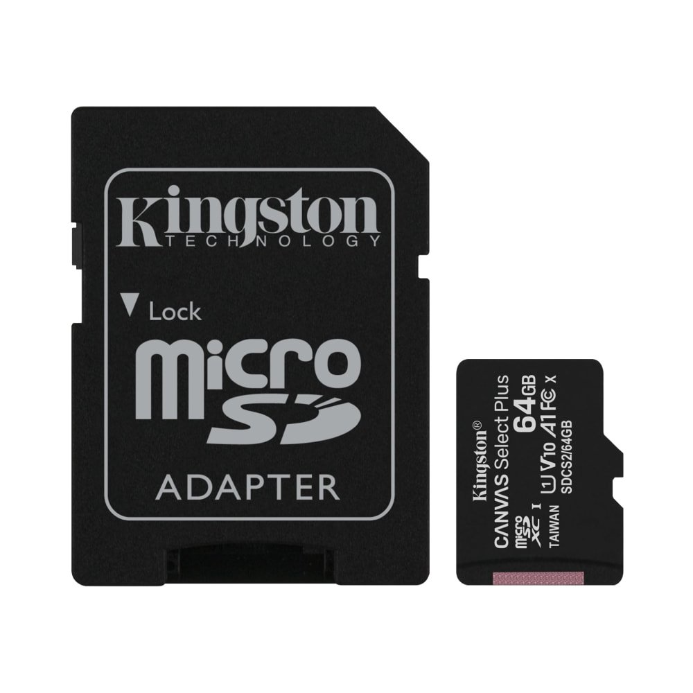 Kingston Canvas Select Plus Memory Card, 64GB - Image 1