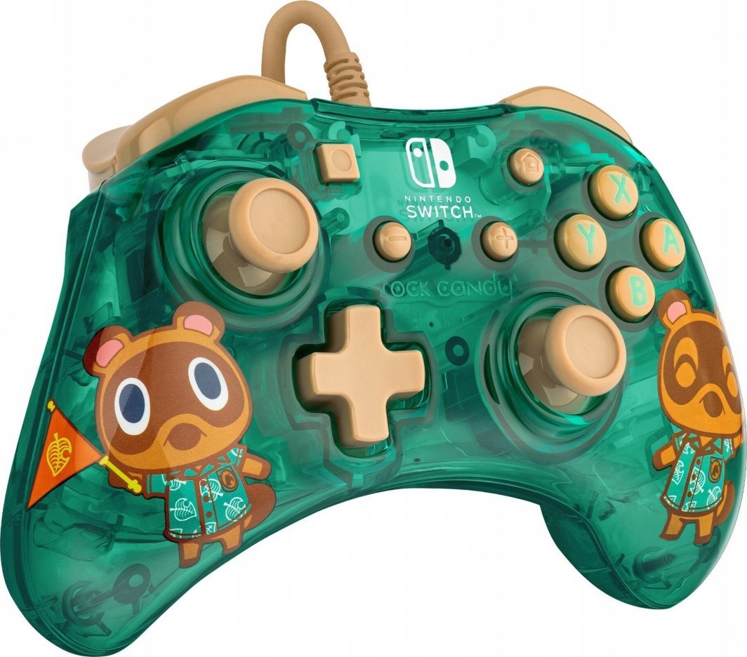 PDP Rock Candy Mini Controller, Green, Wired - Image 1