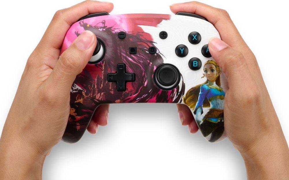 PowerA Blood Moon Zelda Controller, Wireless, Multicolor - Thumbnail 9