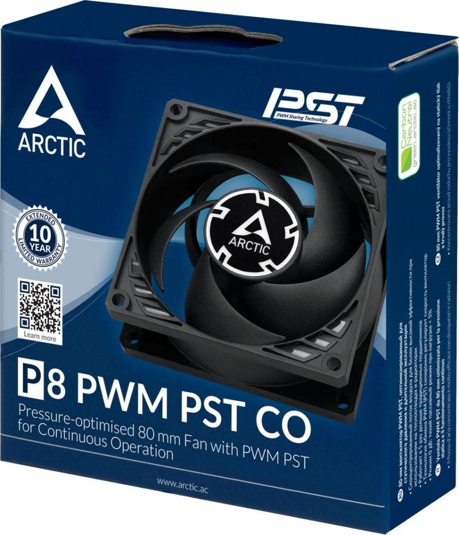 Arctic P8 PWM PST CO Cooler, 80 mm - Thumbnail 6