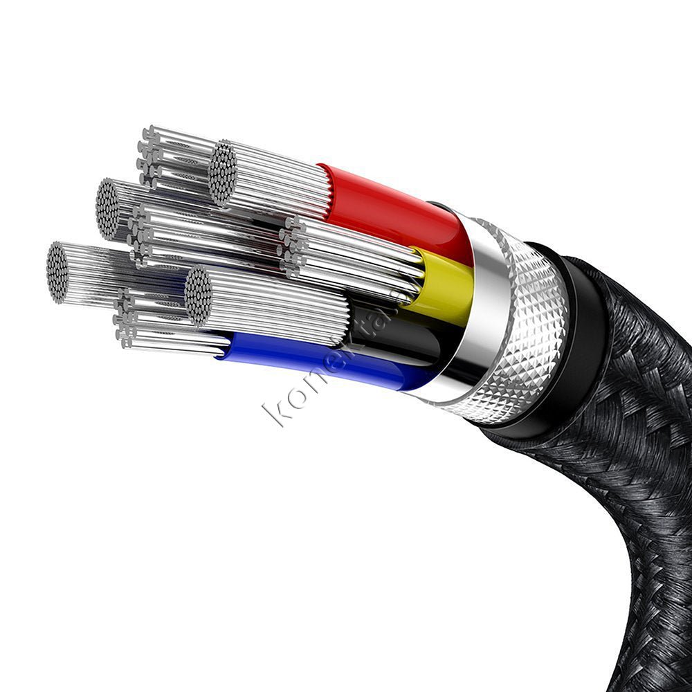Baseus Type-C to Type-C Cable, 100W, 1m - Thumbnail 4