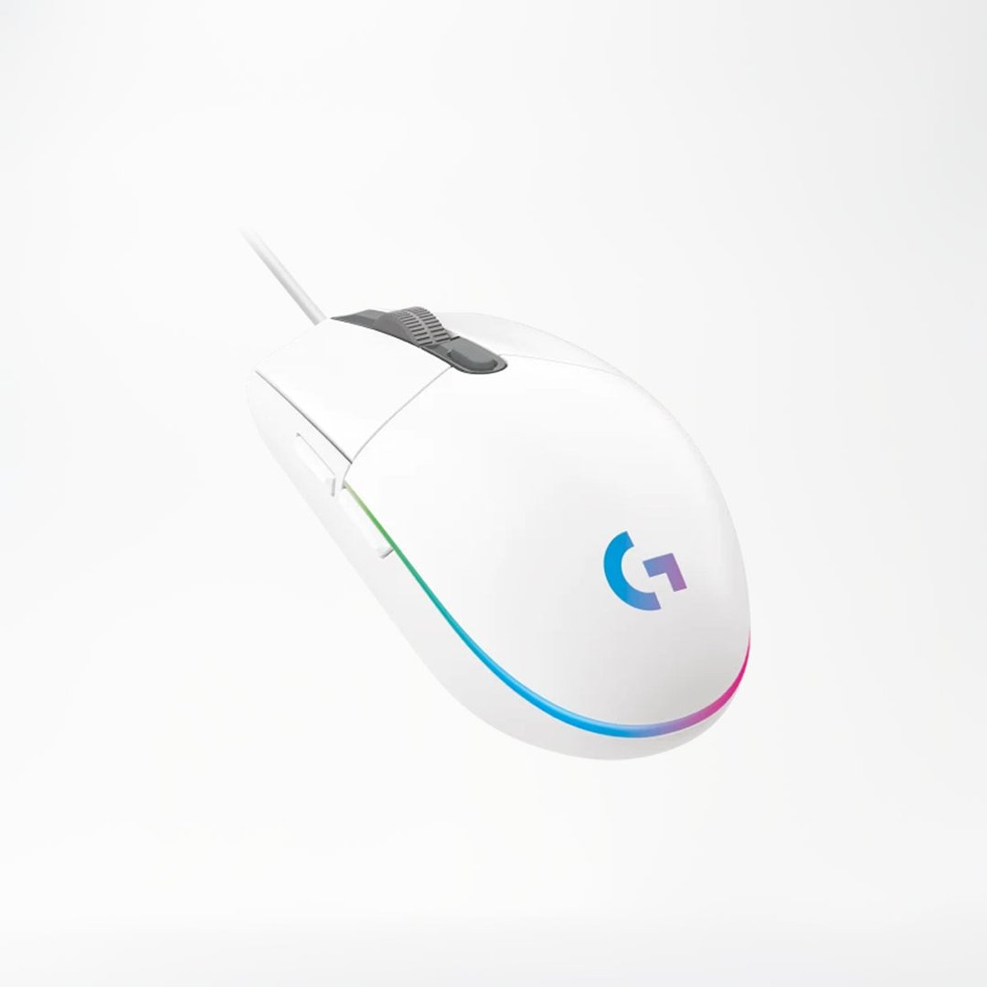 Logitech G102 LightSync Mouse, White - Thumbnail 2