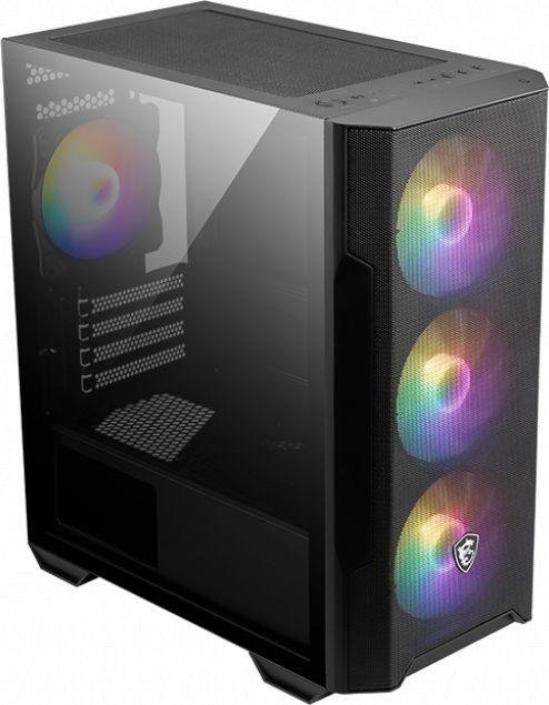 MSI MAG Forge M100R ARGB Case, Mini Tower - Thumbnail 2