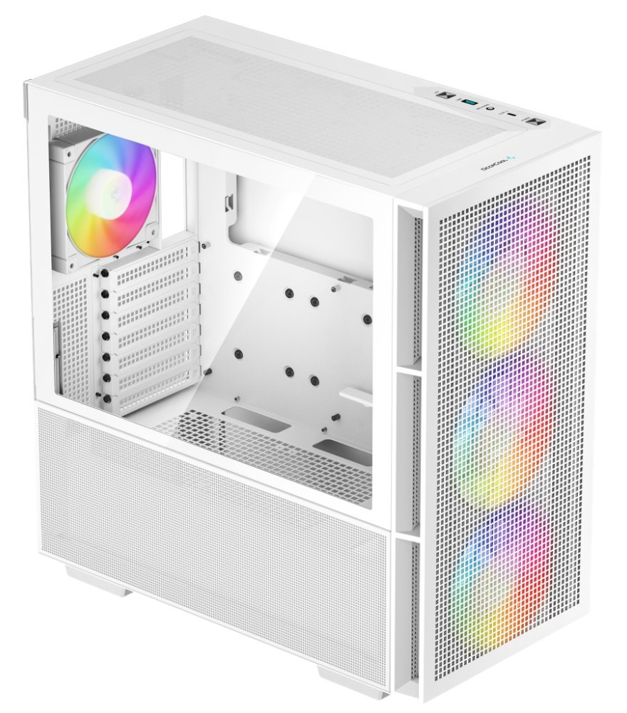 Deepcool CH560 Case, White - Image 1