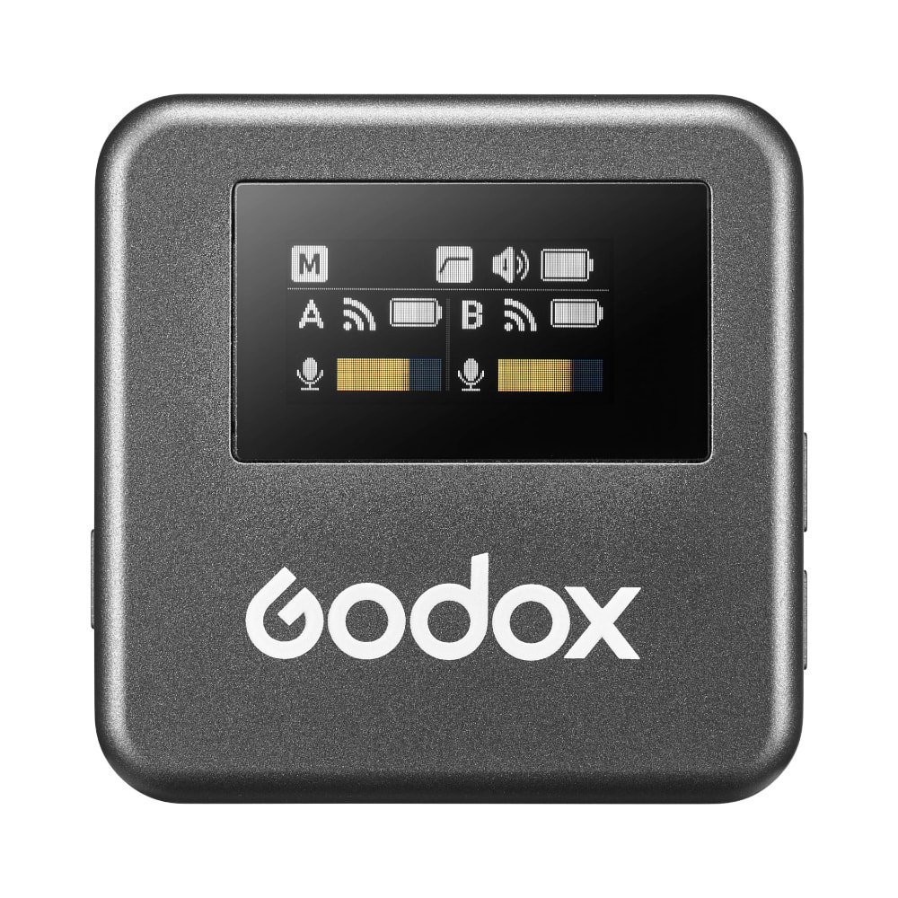 Godox Magic XT1-CL 2-Person Wireless Microphone System with USB-C and Lightning Adapters - Thumbnail 4