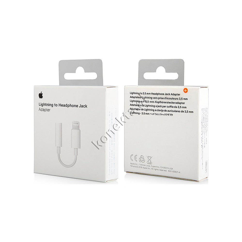 Apple Lightning to Aux 3.5mm Adapter, White - Thumbnail 5