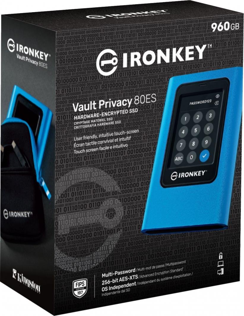 Kingston IronKey Vault Privacy 80 SSD, 960GB - Thumbnail 5