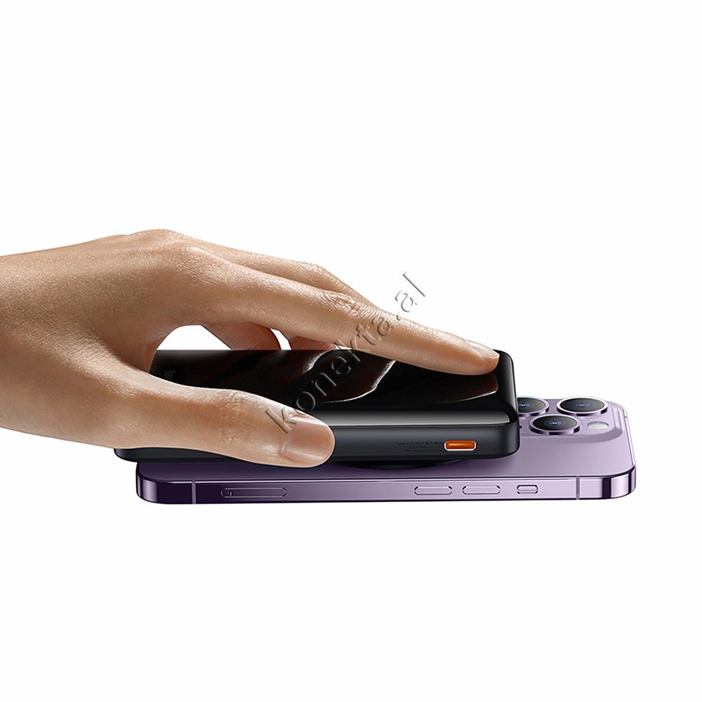 Baseus 10000mAh Battery, Black and Purple - Thumbnail 11