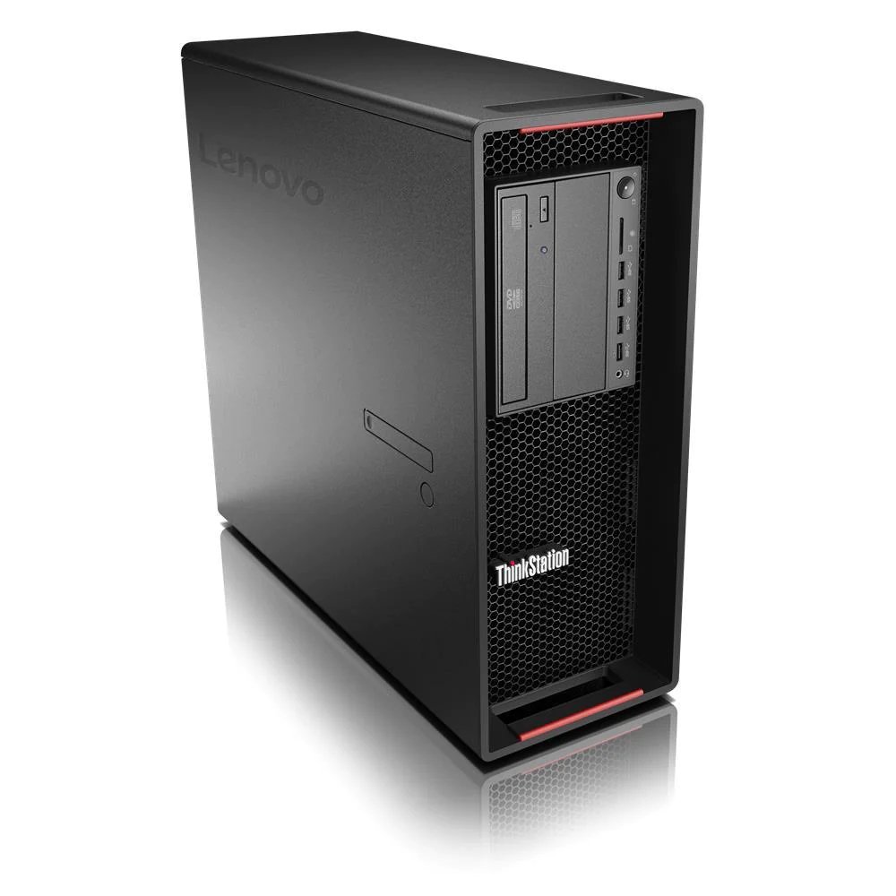 Lenovo P720 Workstation, Xeon Gold 5122 3.6GHz x2 CPU, 64 GB RAM, 512 GB SSD, 5 GB NVIDIA Quadro P2000, Used - Image 1