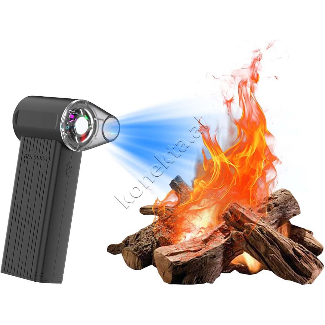 tjetertjeter Turbo Fan Vacuum Cleaner, Gray - Thumbnail 7