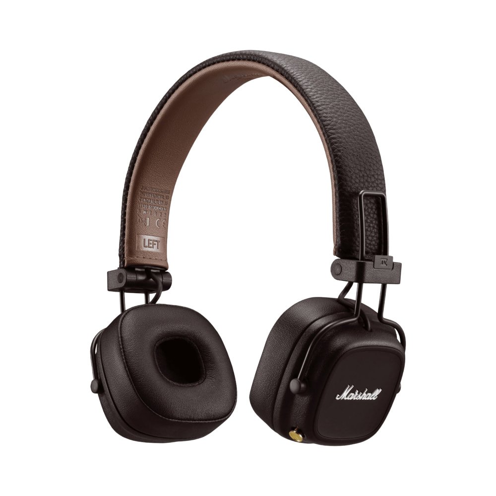 Marshall Major IV Wireless On-Ear Headphones, Brown - Image 1