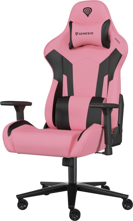 Genesis Nitro 720 Gaming Chair, Pink / Black - Thumbnail 2