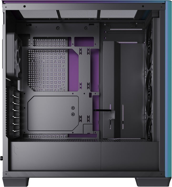 Apnx C1 ChromaFlair ARGB Case, Midi Tower - Thumbnail 6