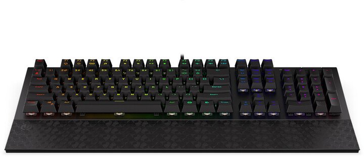 Endorfy Omnis Red Keyboard, Kailh Red, US, Black - Thumbnail 4