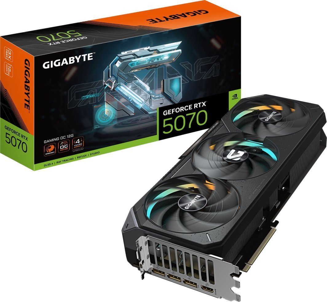 Gigabyte GeForce RTX 5070 Ti Gaming OC 16GB GDDR7 Graphics Card - Image 1