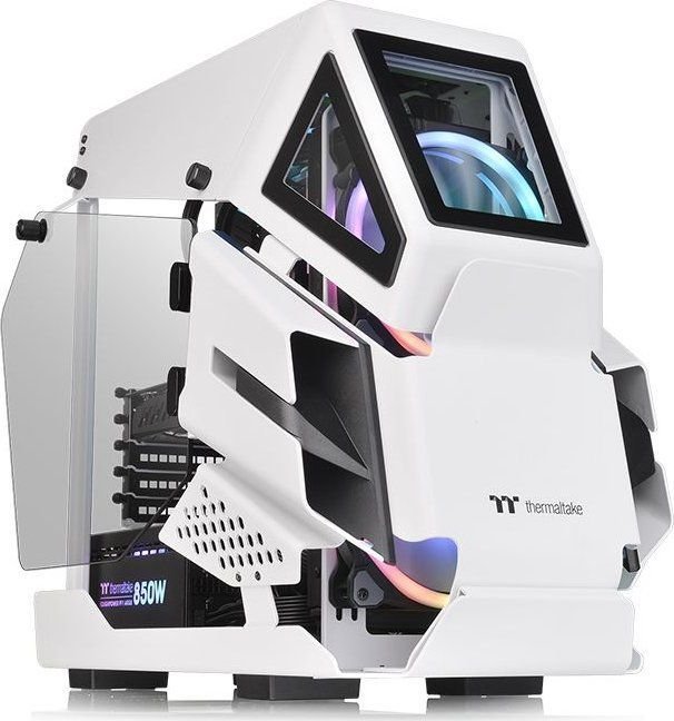 Thermaltake AH T200 Micro Case, White, Mini Tower - Image 1