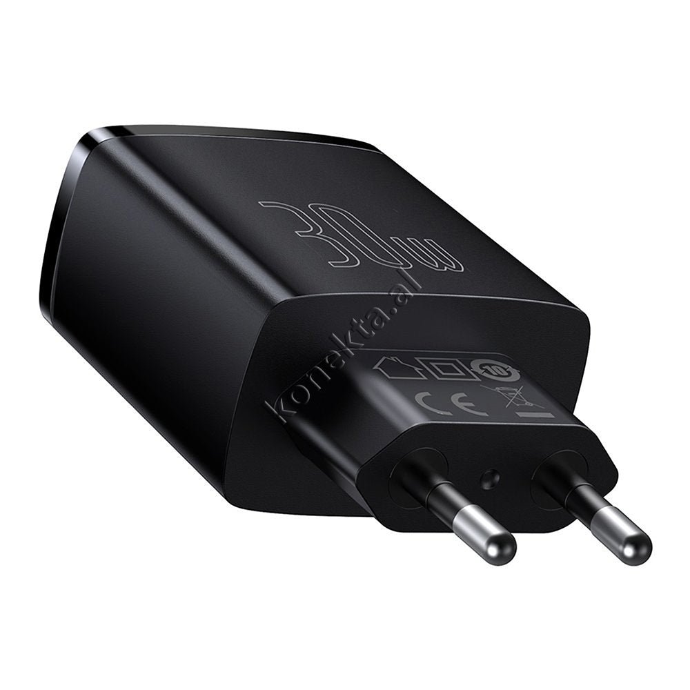 Baseus Fast Charge 30W Charger, 3 Ports - Thumbnail 4