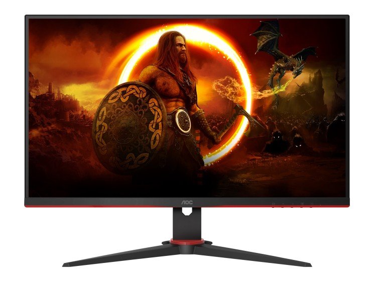 AOC GAMING 24G2SPAE/BK G2 Series Gaming Monitor, 24" 165Hz - Thumbnail 7