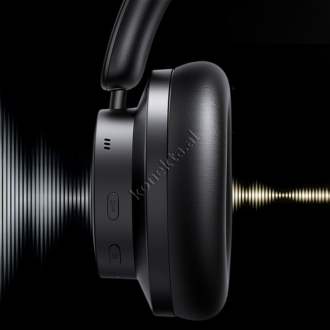 UGreen HiTune Max3 Headphones, Black - Thumbnail 4