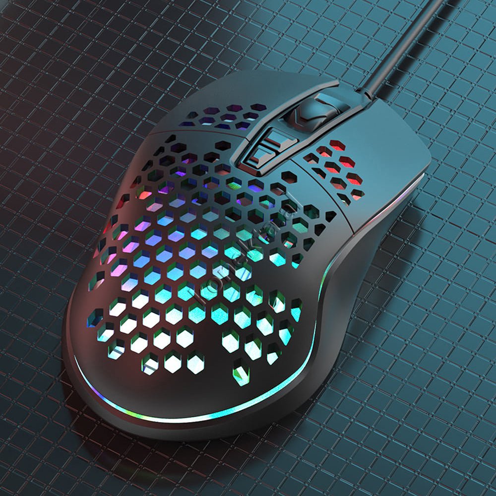 XO M4 Mouse, Black, Gaming, LED Lighting - Thumbnail 4