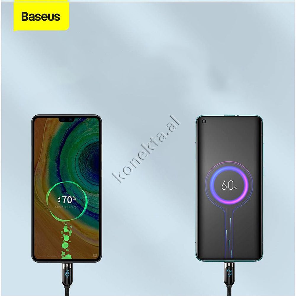 Baseus Fast Charge 5A Cable, 1m, Black - Thumbnail 7