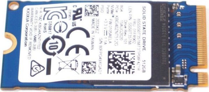 Lenovo BG4 SSD, 512GB, M.2 2242 PCI-E - Image 1