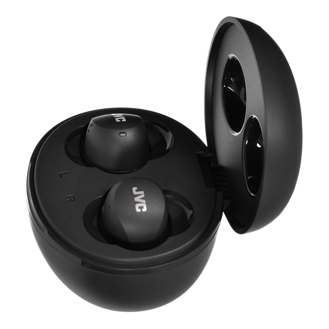 JVC HA-A6T Headset, Black - Image 1