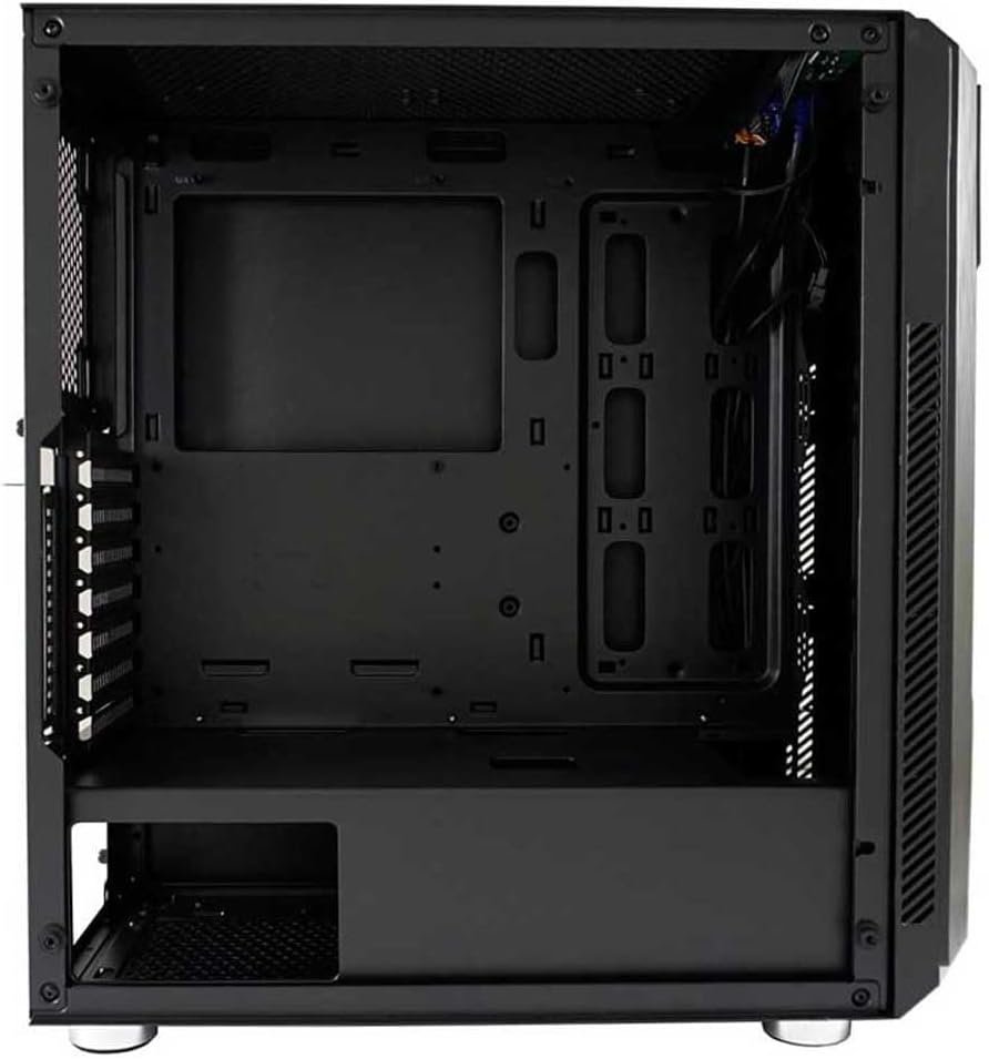 LC-Power 702B-ON Skyscraper_X Gaming Case, Multi-coloured, Tempered Glass, RGB - Thumbnail 5