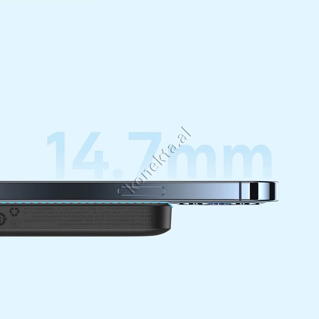Baseus 6000mAh 20W External Battery, Wireless MagSafe Charging - Thumbnail 38