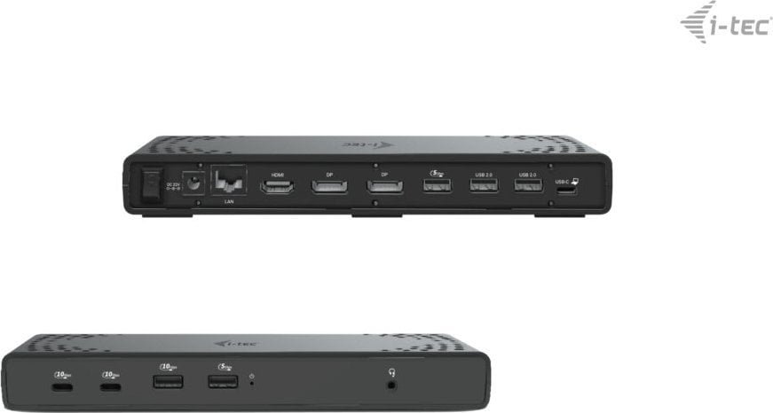 I-Tec USB-C Triple Display Gen 2 Docking Station, Power Delivery 100W - Thumbnail 2