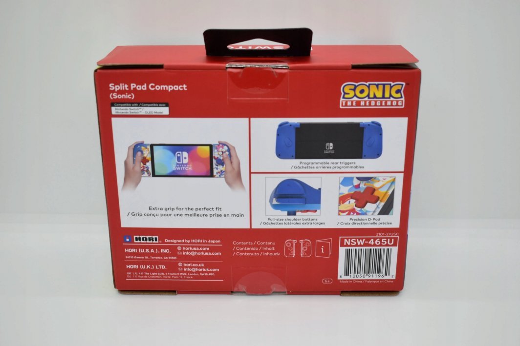 Nintendo Split Compact Controller, Wireless, Blue - Thumbnail 7