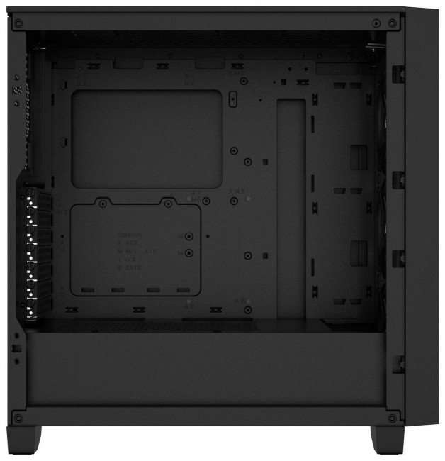 Corsair 3000D RGB Tempered Glass Case, Black - Thumbnail 6