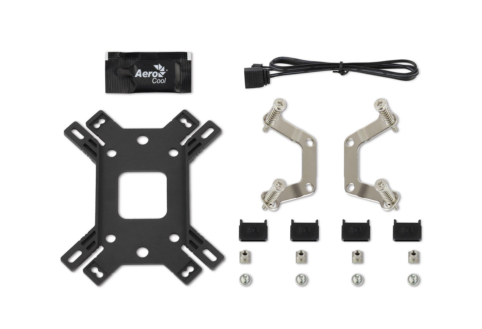 Aerocool Mirage 5 Processor Cooler, 6 cm, Black - Thumbnail 7