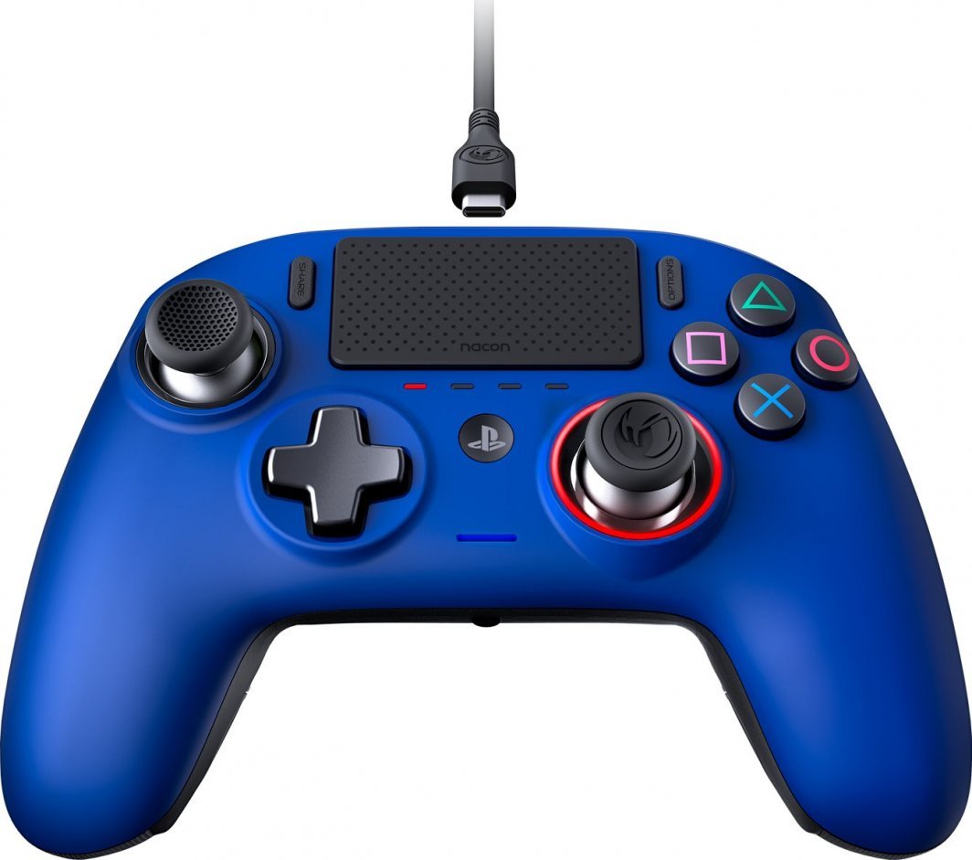 Nacon Revolution Pro Controller, Wireless, Blue - Thumbnail 2