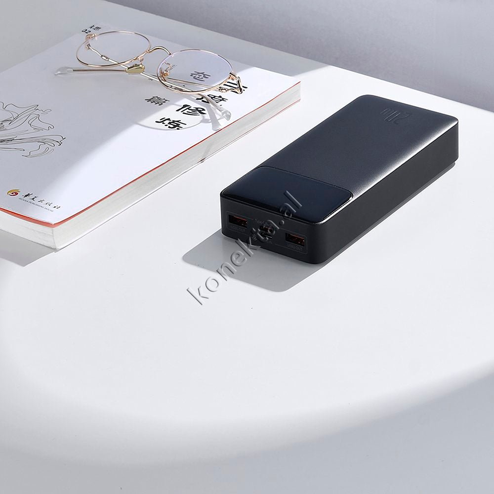 Baseus 20000mAh External Battery, 15W & 20W, 3 Ports, Black - Thumbnail 13