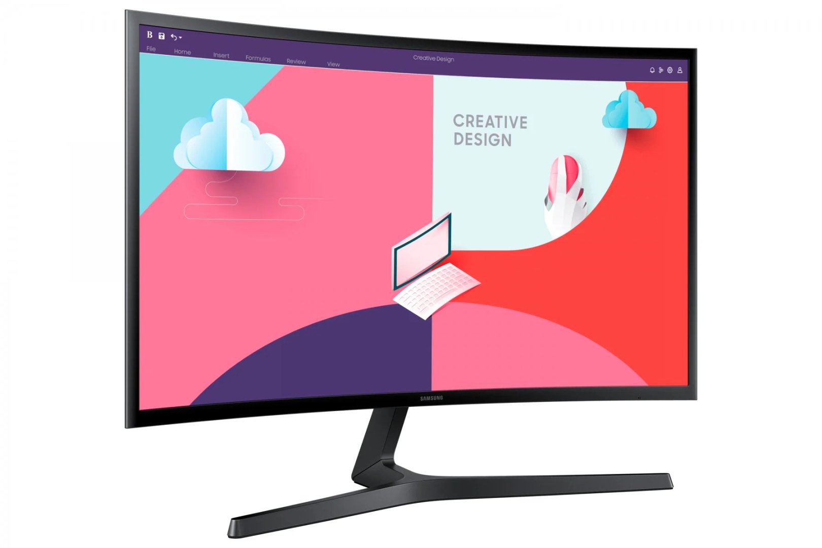 Samsung S24C366EAU Monitor, 24" - Thumbnail 5