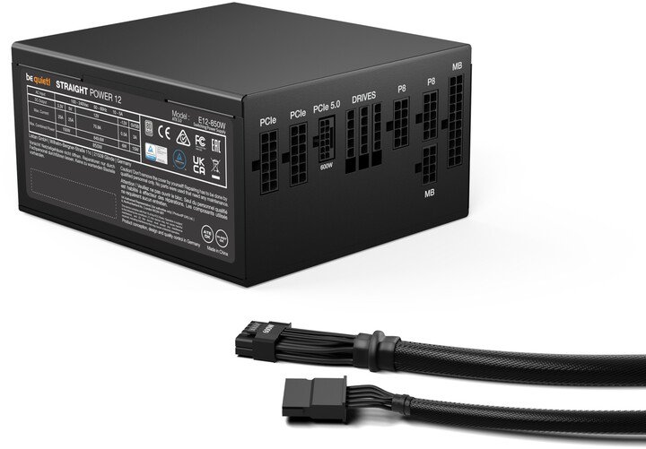 Be quiet! Straight Power 12 Power Supply, 850W - Thumbnail 2