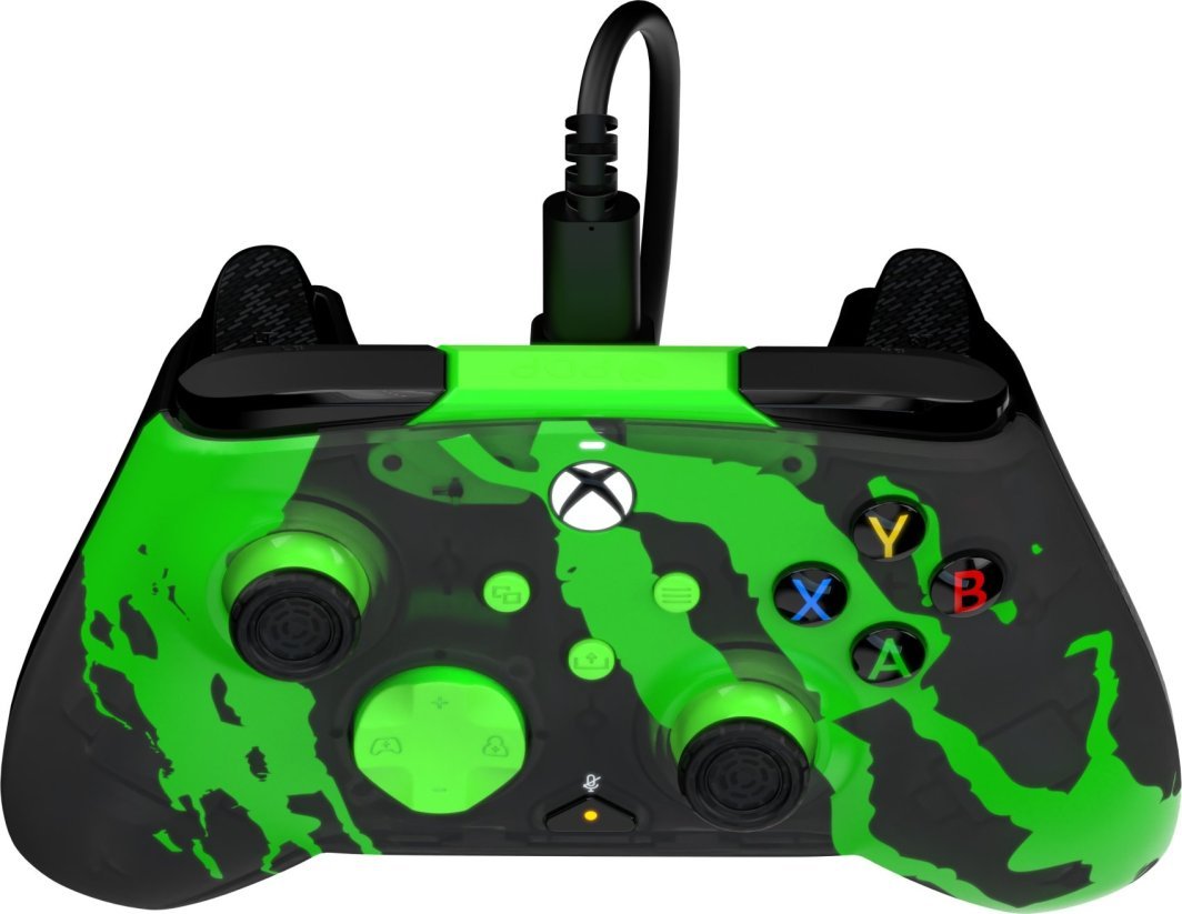 PDP XS Rematch Controller, Wired, Black / Green - Thumbnail 16