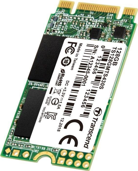 Transcend 430S SSD, 128GB, M.2 2242 SATA III - Thumbnail 2