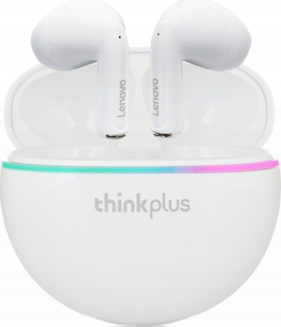 Lenovo Thinkplus XT97 Earbuds, White - Image 1