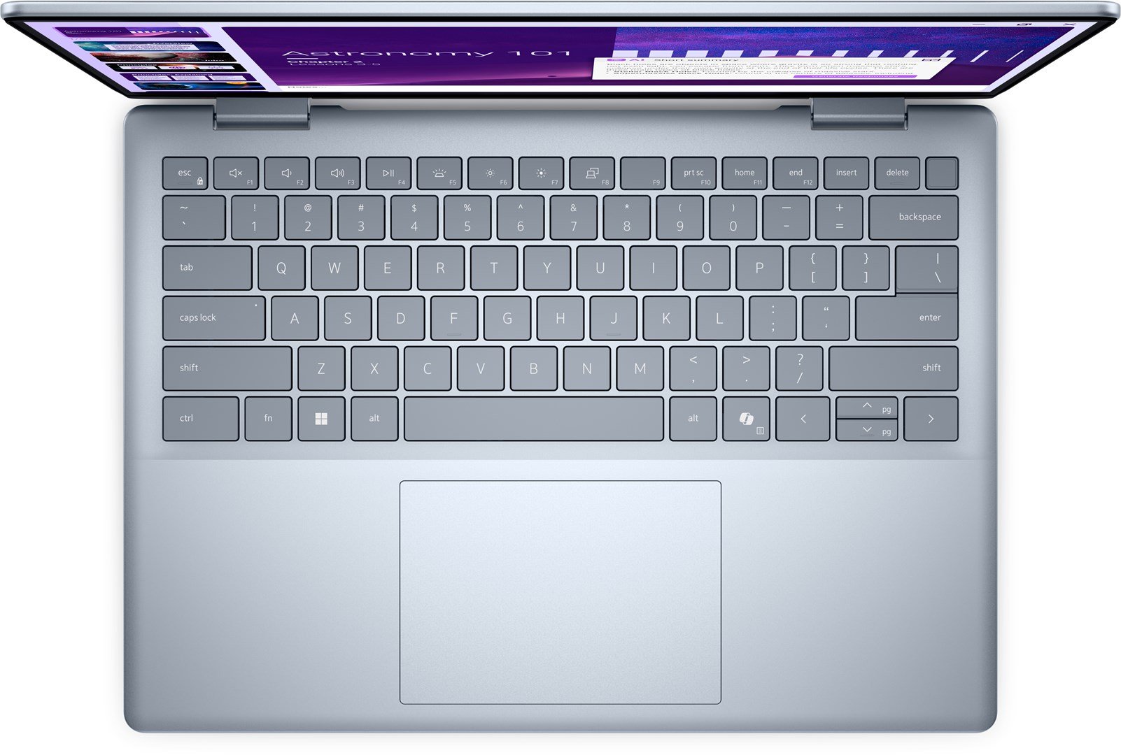 Dell 14 Plus 2-in-1 Laptop, 14", Intel Core Ultra 7, Hybrid (2-in-1), Touchscreen, 16 GB LPDDR5x-SDRAM, 1 TB SSD, Blue - Thumbnail 4