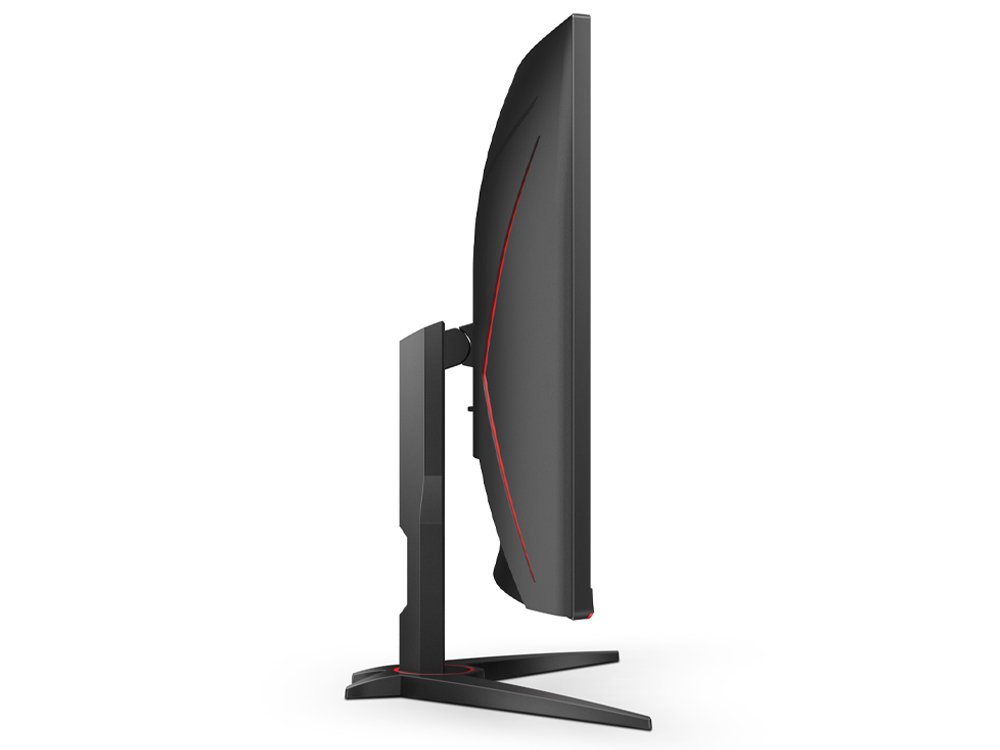AOC Gaming Curved (C32G2ZE) Monitor, 32" Curved, FHD 240Hz - Thumbnail 3