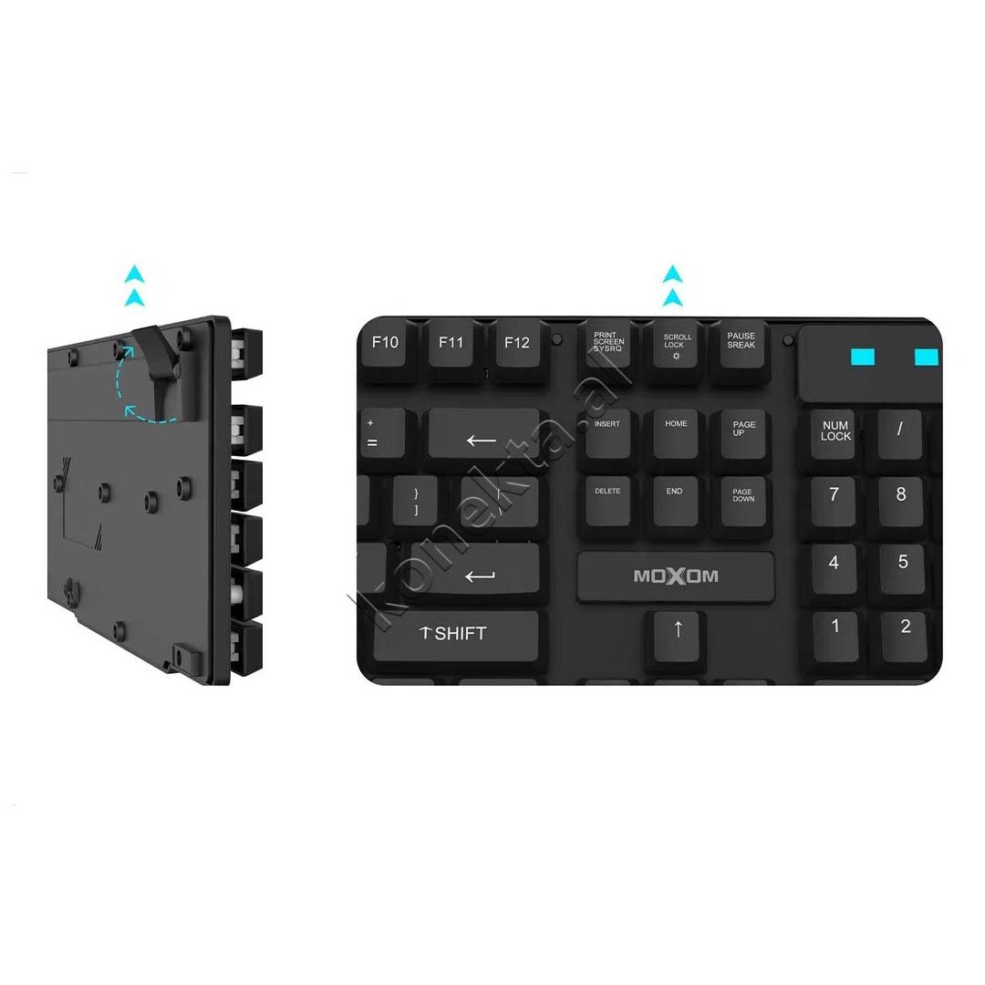 Moxom Gaming Keyboard RGB - Thumbnail 3