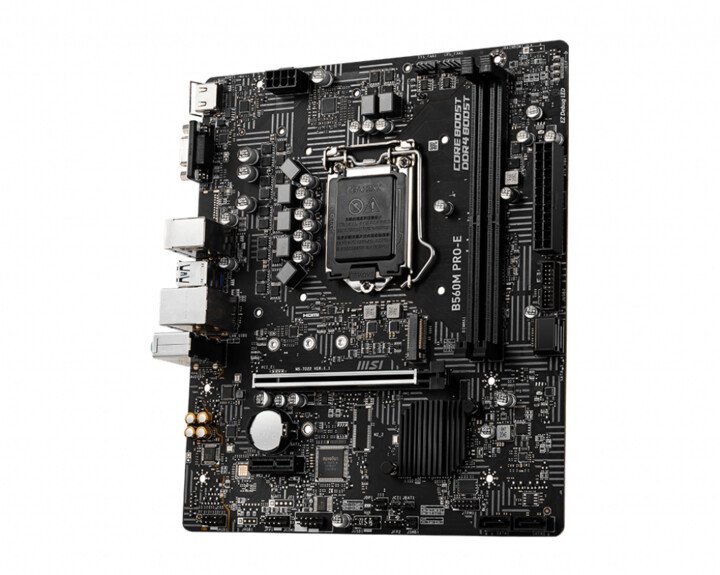 MSI B560M PRO-E Motherboard - Intel B560 - Thumbnail 2