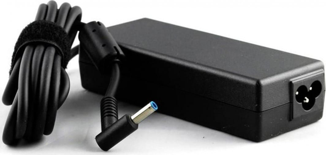 HP Laptop Charger, 65W, Black - Image 1