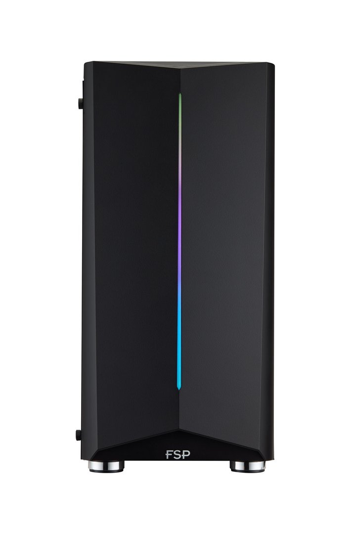 FSP CMT151 Case, Mid Tower, Black - Thumbnail 4