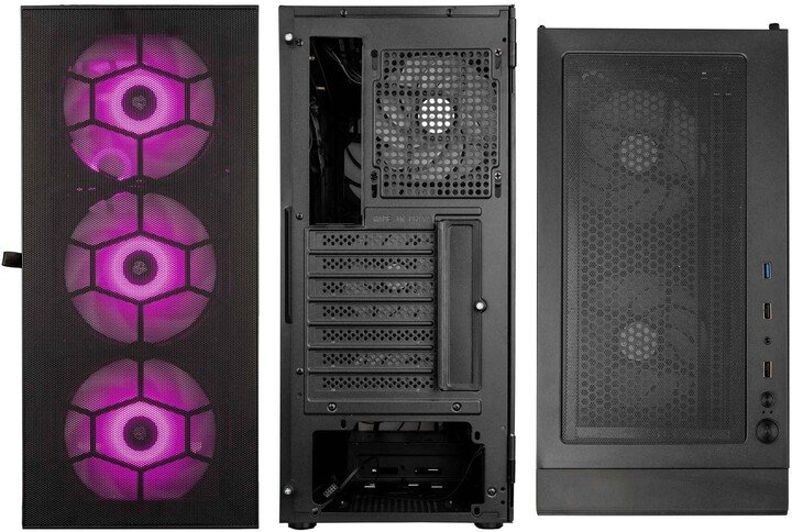 Kolink Observatory HF Mesh ARGB Case Midi-Tower - Thumbnail 4
