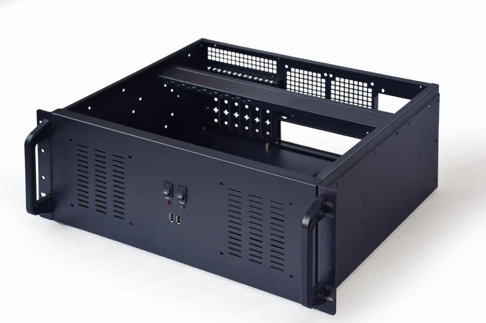 Gembird 4U-19 Server Case, Black - Thumbnail 2
