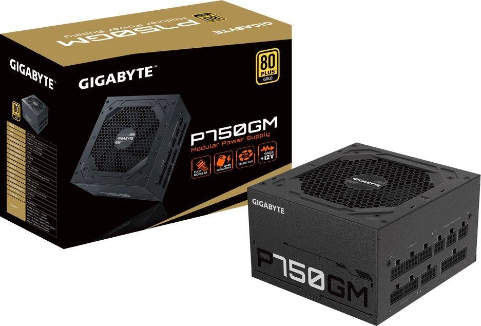Gigabyte P750GM GP-P750GM ATX Power Supply, 750W - Thumbnail 7