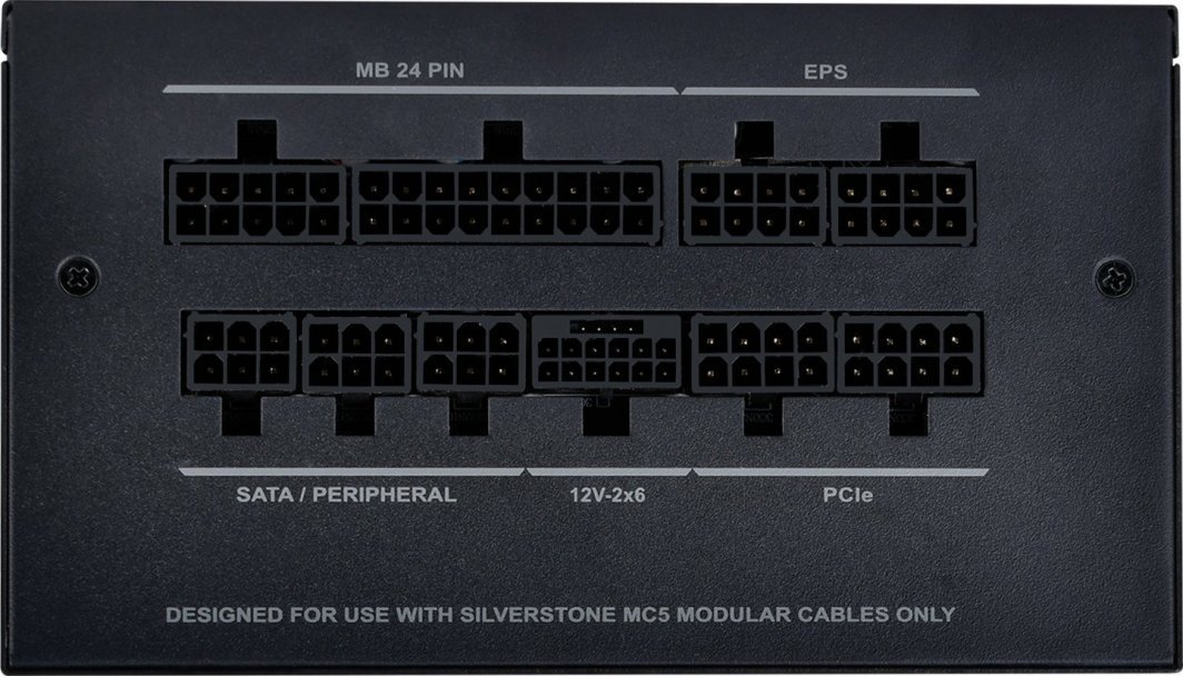 SilverStone DA850R Gold Power Supply, 850W, ATX 3.0 - Thumbnail 2